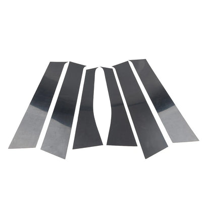 Pillar Post Door Window Cover Trim Kit For Mitsubishi Outlander 2013-2021