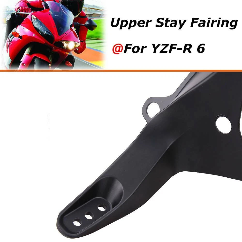 Black Upper Stay Cowing Fairing Bracket For Yamaha YZF-R6 2003 2004 2005 YZF R6S