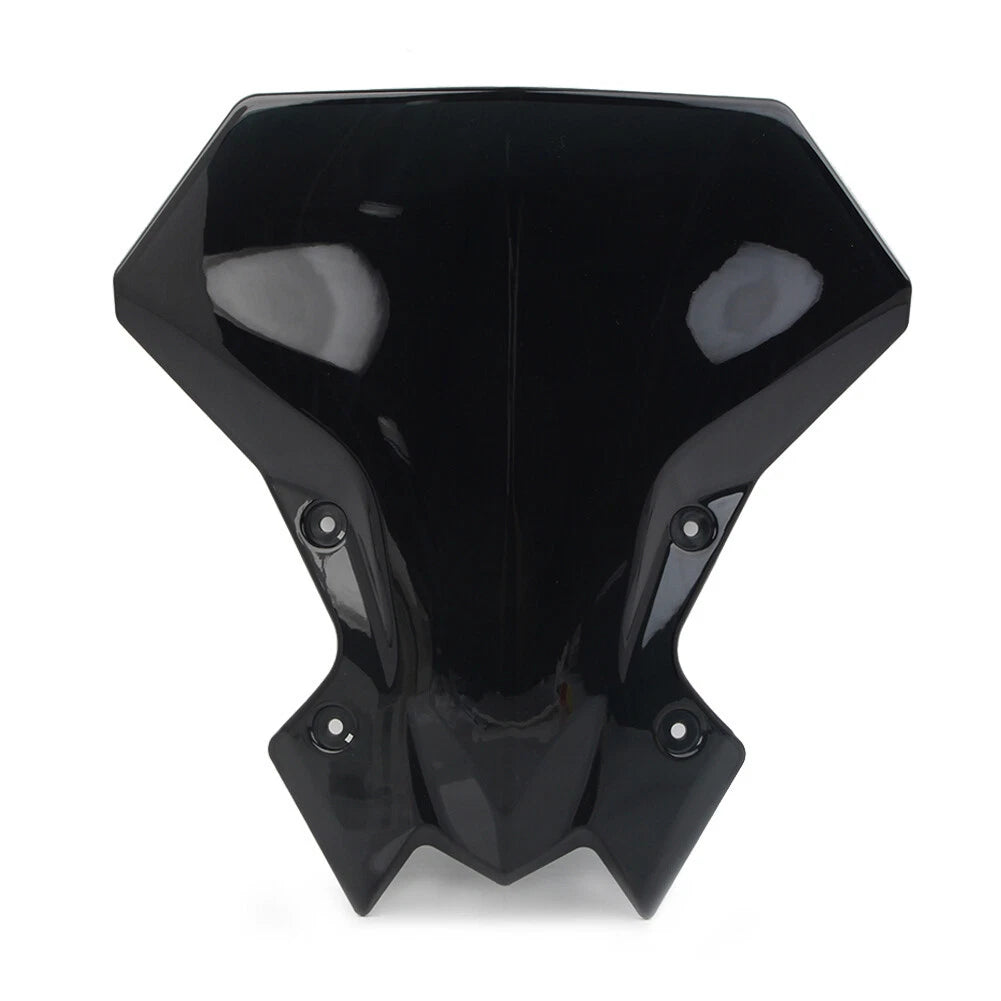 Windshield Windscreen Visor Deflector Cover For Kawasaki Z900 Z650 2020-23 Black