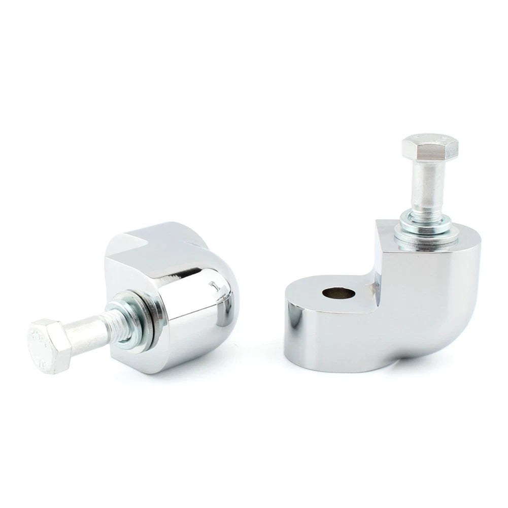 Handlebar Riser Bar Clamp Bars Kit Motorcycle For Honda VTX1300C 2004-07 Chrome