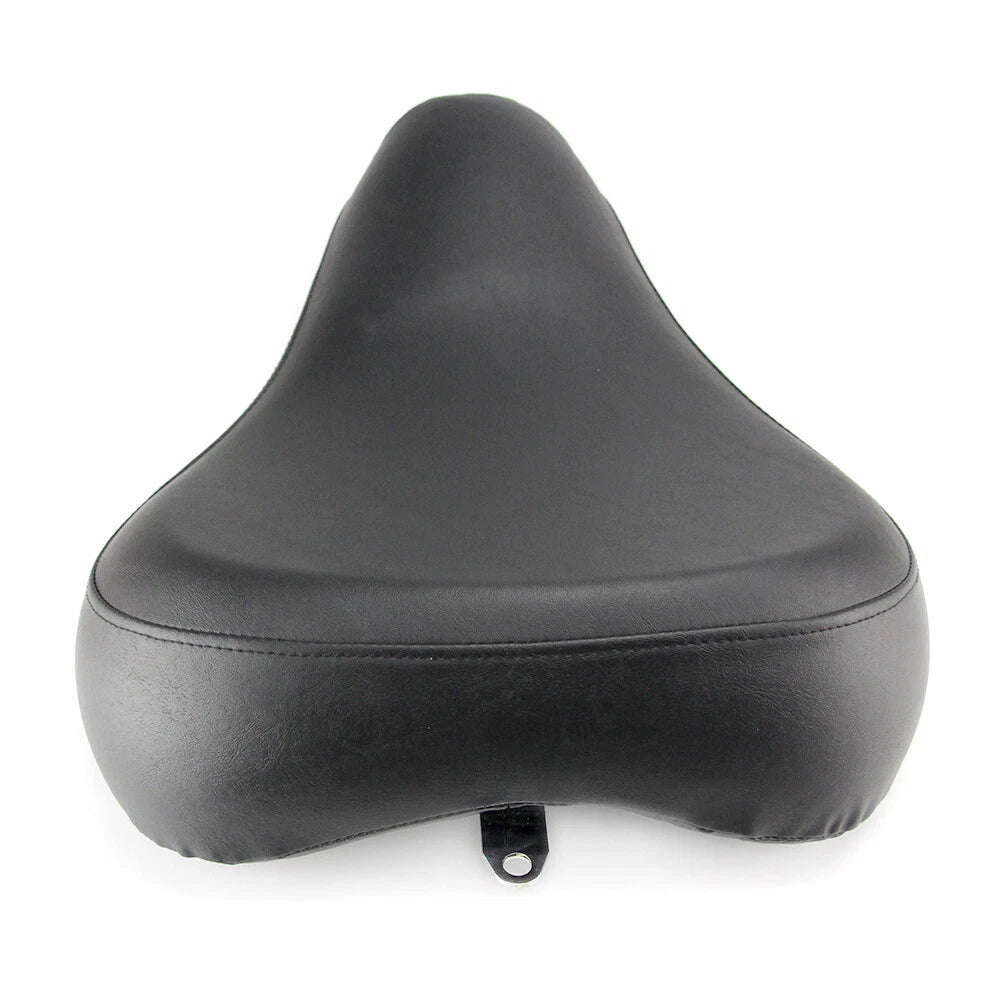 Front Driver Solo Seat Leather For Harley Sportster XL1200 883 72 48 1983-2003