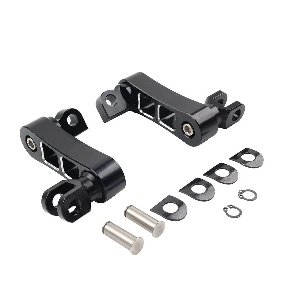 Foot Peg Mount Extensions For Harley Sportster XL883 XL1200 Softail Dyna Touring