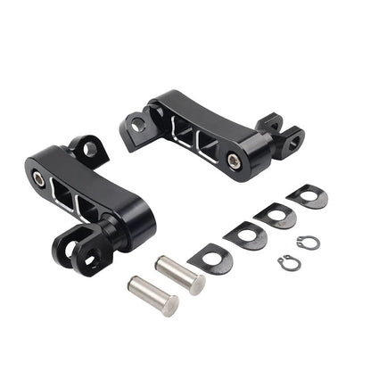 Foot Peg Mount Extensions For Harley Sportster XL883 XL1200 Softail Dyna Touring