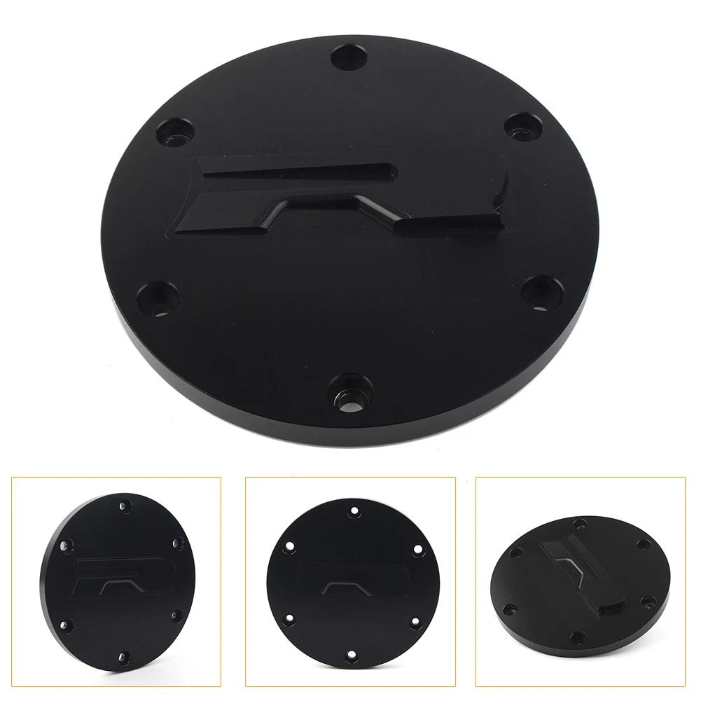 Engine Derby Side Cover Cap Black For Suzuki Boulevard M109R 2006-2022 Motor