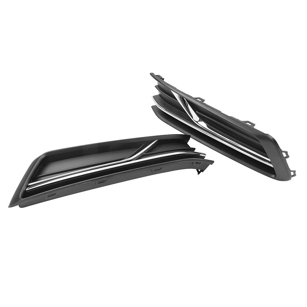 Front Bumper Lower Fog Light Bezel Cover 1 Pair Fit For VW Passat 2016-2019 2018