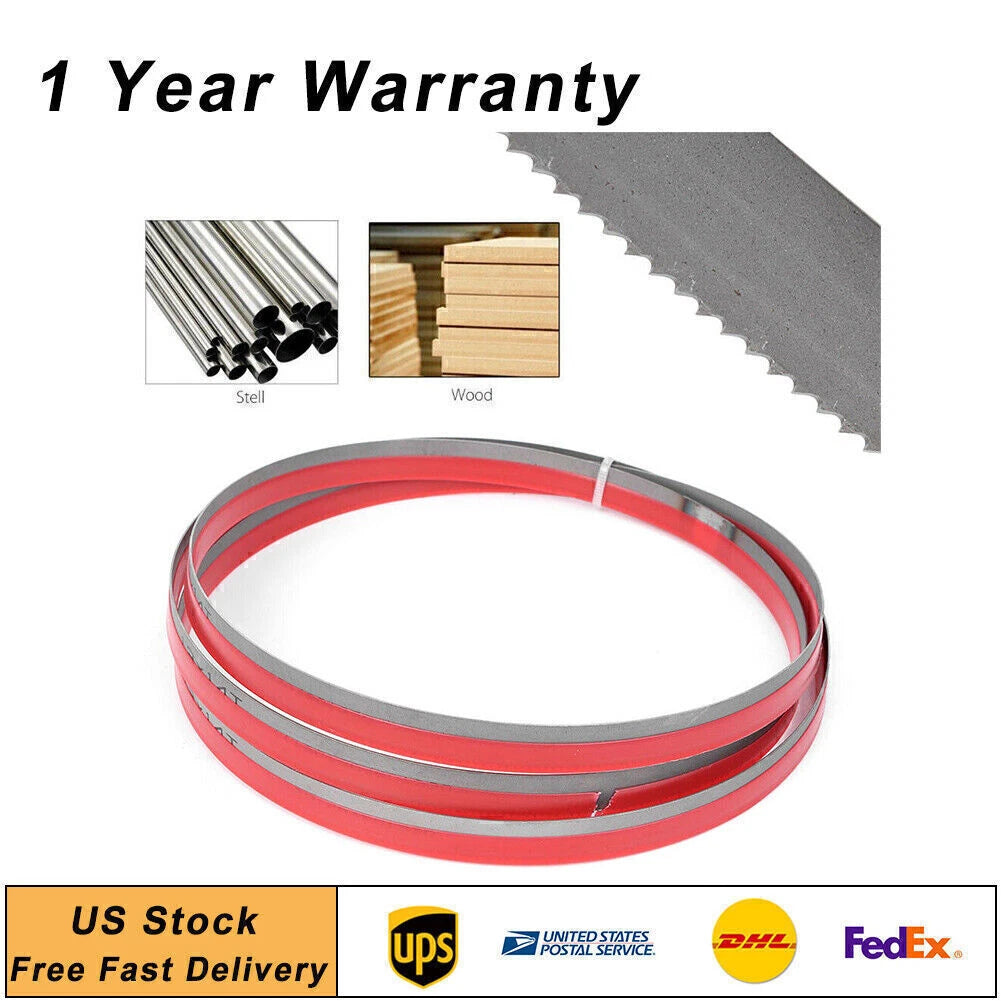 64-1/2"x14 TPI M42  Saw Bandsaw Blades Cutter Cutting Metal 64.5"Bi-meta US