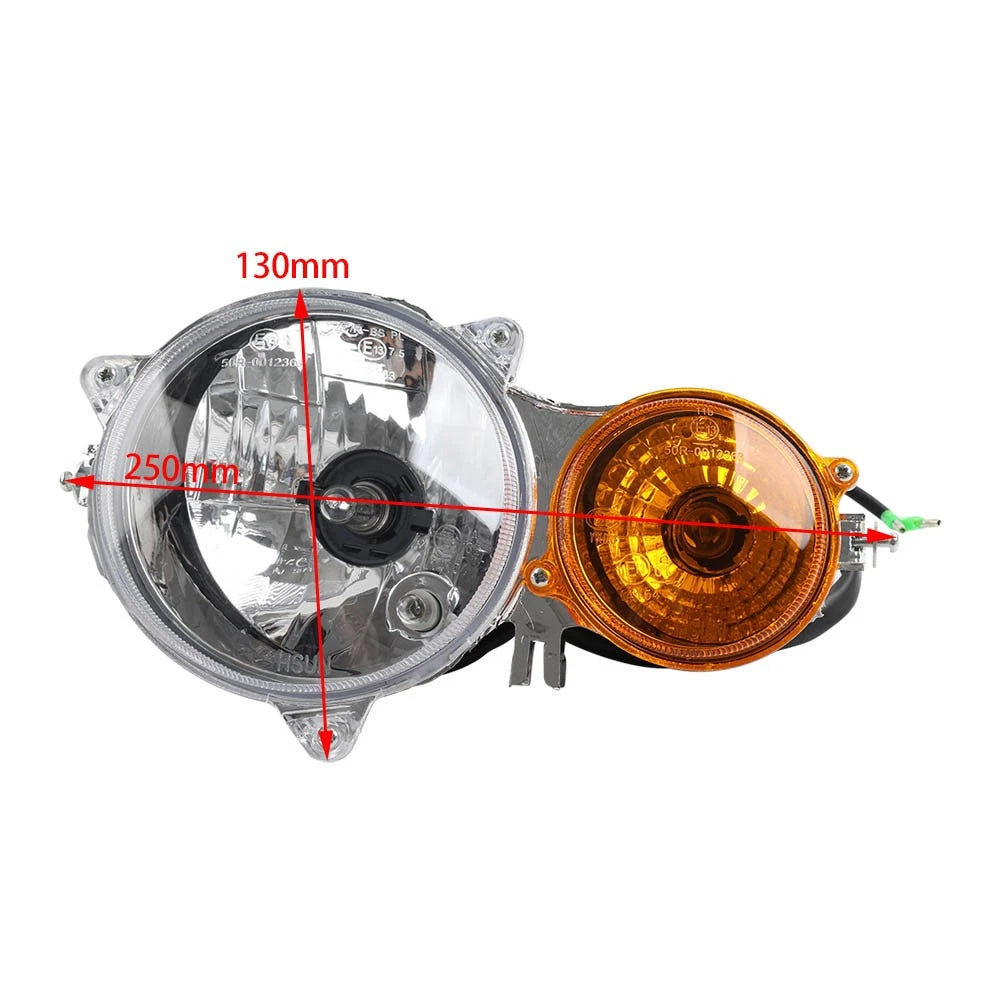 1 Pc Headlight Left/Right Side Driver Head Light UTV Lamp For HiSun 500 700