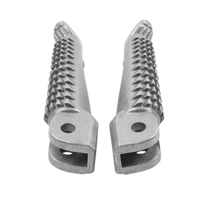 Front Driver Foot Pegs FootrestsPedals For Kawasaki Ninja 400 18-24 Z400 19-24