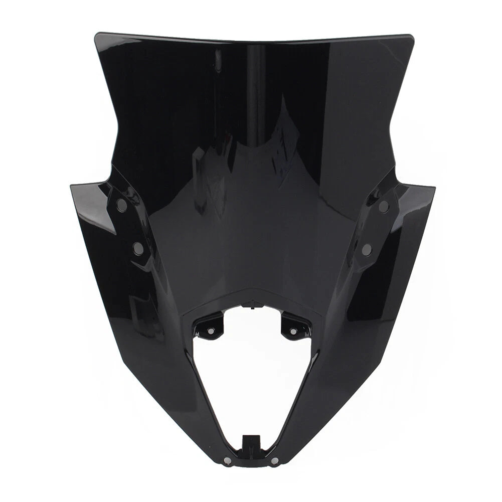 Windshield Windscreen Protector Black For Kawasaki ER6F Ninja 650 EХ-650 2020-23