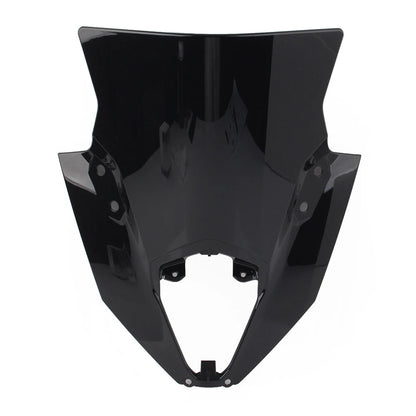 Windshield Windscreen Protector Black For Kawasaki ER6F Ninja 650 EХ-650 2020-23