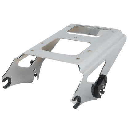Black King Trunk Pad Mount Rack Fit For Harley Touring Road Glide King 09-13 11