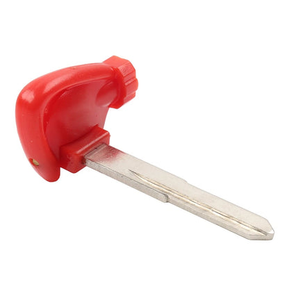 Right Ignition Key Blank Uncut Blade Red For Yamaha Motorbike Scooter Motor
