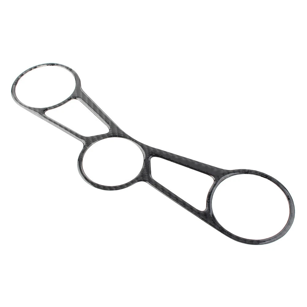 Handle Yoke Cover Perforated Black Sticker Protector Pad Fit BMW S1000RR 2015-17
