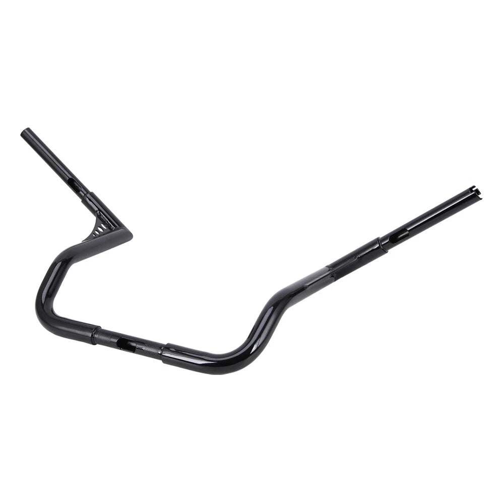 12" Rise Ape Hanger Handlebar For Harley Touring Road Street Electra Glide 82-Up