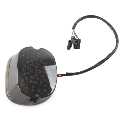 LED Brake Tail Light Integrated Turn Signal fit Harley Sportster Dyna Motorcycle