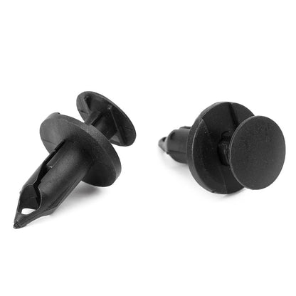 100pcs 8mm Car Bumper Fender Plastic Retainer Push Pin Clip Rivet Fasteners Car