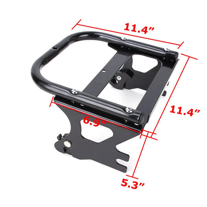 Quick-Detach Two-up Tour Pack Rack Mount + Docking Kit For Harley Touring Glide