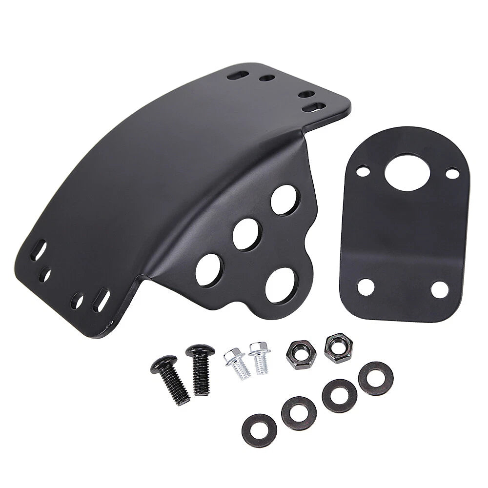 Motorcycle Taillight License Plate Holder Side Mount Bracket For Harley Chopper