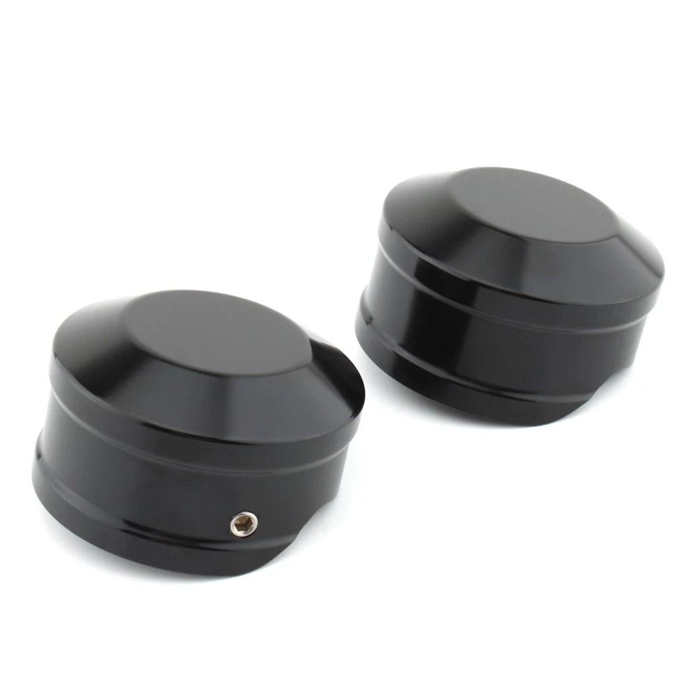 Black Upper Fork Stem Nut Cap For Harley Softail Breakout FXBR FXBRS 18-23 US