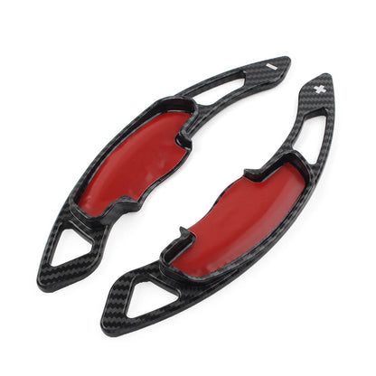 2x Steering Wheel Paddle Shifter Extension Carbon For Honda Accord Civic CR-V US