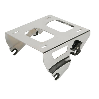 King Trunk Pad Solo Mount Rack Fit For Harley Touring Electra Road Glide 14-Up