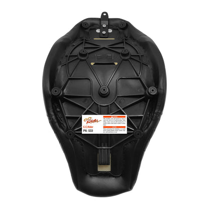 Blcak Solo Rider Driver Seat Fit For Harley Low Rider FXLR FXLRS FXLRST 2018-Up