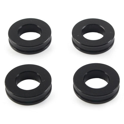 4x CNC Front Brake Caliper Spacer Kit Black For Ducati Panigale V4/R/S 2018-2024