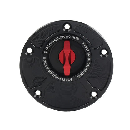 Fuel Gas Tank Cap Keyless For Yamaha YZF-R1 R6 2000-25 YZF-R3 2015-25 FZ-09 Red
