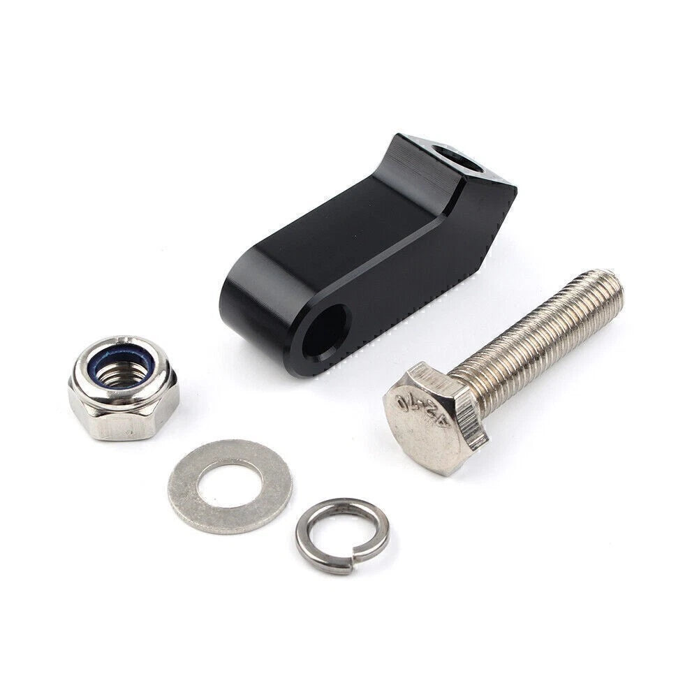 Headlight Mounting Block Bracket Black Fit for Harley Custom Headlight Mount US