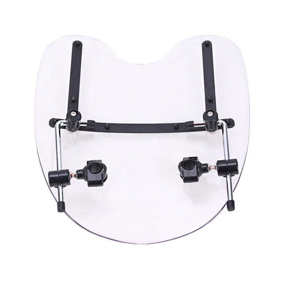 1'' 7/8" Clear Windshield Windscreen For Harley Dyna Softail Sportster Road King