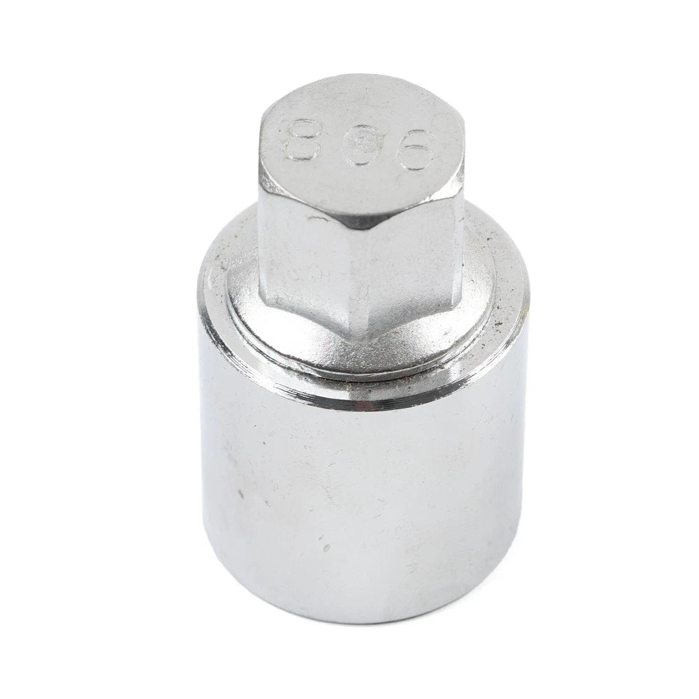 Sliver Anti-theft Wheel Bolt Lock Nut Key For Jeep Renegade Cherokee GZ