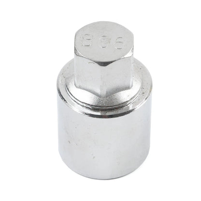 Sliver Anti-theft Wheel Bolt Lock Nut Key For Jeep Renegade Cherokee GZ