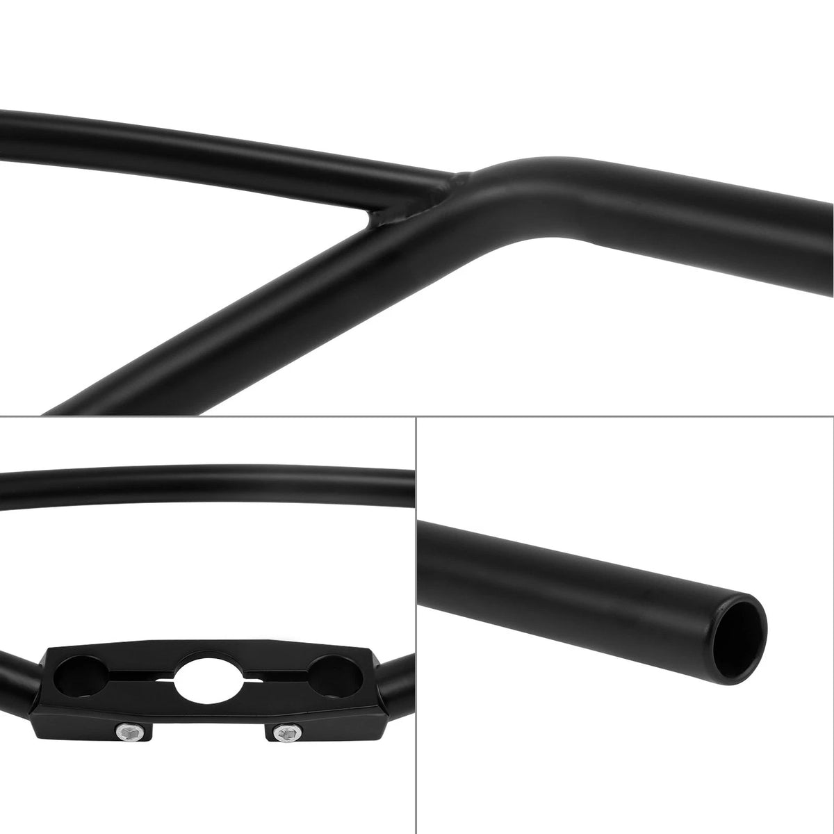 Handlebar Fit For Harley EL 1936-1940 FL 1941-1945 WL1936-1952 G 1936-1958 Black