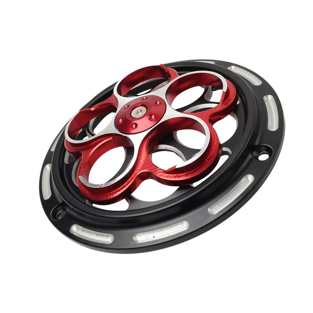 Red Cooling Fan Cover Engine Radiator Guard For Vespa Sprint Primavera 150