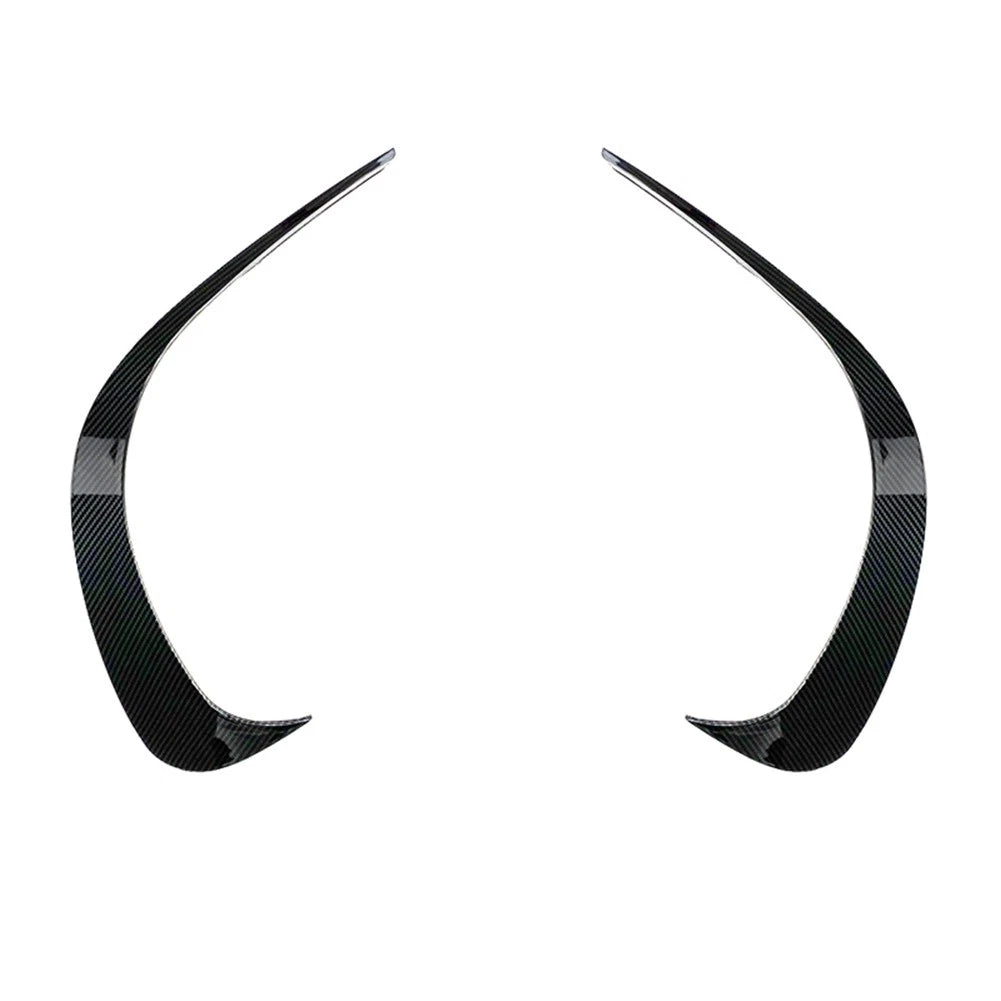 2x Carbon Fiber Front Bumper Lip Splitter Spoiler For Mercedes Benz C-Class W206
