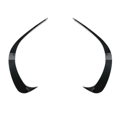 2x Carbon Fiber Front Bumper Lip Splitter Spoiler For Mercedes Benz C-Class W206