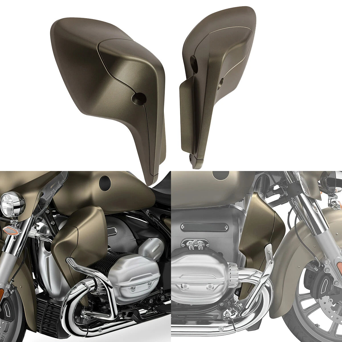 Front Side Fairing Protection Guards Fit For BMW R18 Transcontinental 2021-24 23