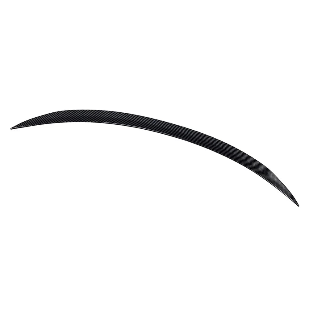 Rear Trunk Lip Spoiler For Mercedes Benz CLS Class C257 19-22 Carbon Fiber Black