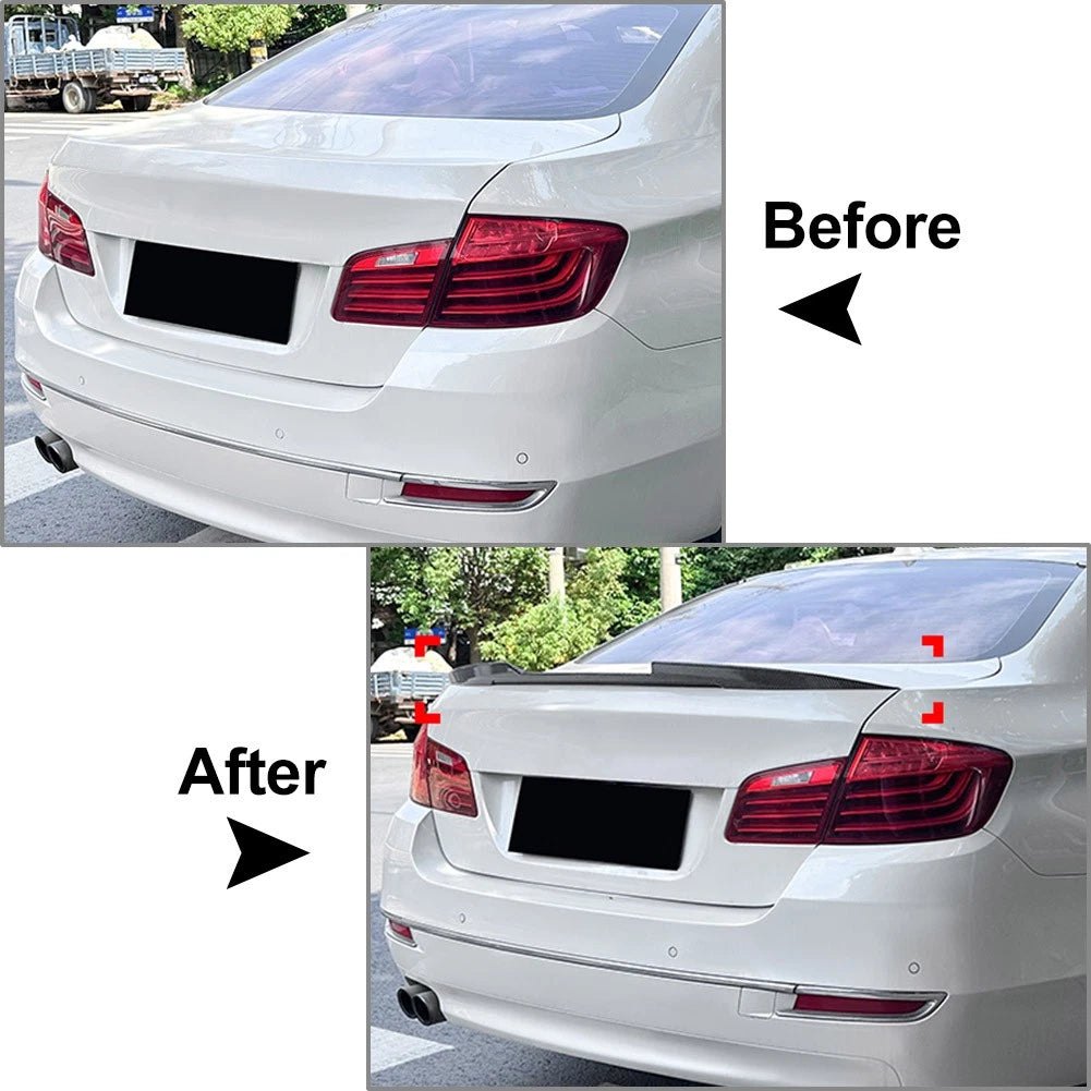 US Rear Trunk Spoiler Wing Lip For BMW 5 Series F10 M5 Sedan 2011-2017