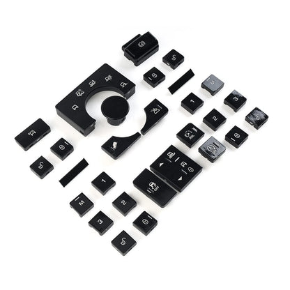 For Land Rover 2013-2017 Window Lift Switch Button Terrain Mode Button Cover Set