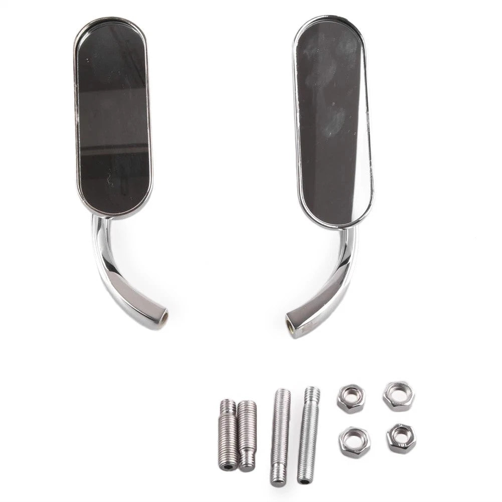 Rear View Rearview Side Mirrors ABS Left & Right Set Fit Harley-Davidson Models