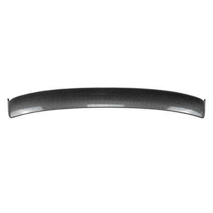 1pc Carbon Fiber Pattern Rear Window Roof Spoiler Wing For Audi A4 S4 B8 2009-16