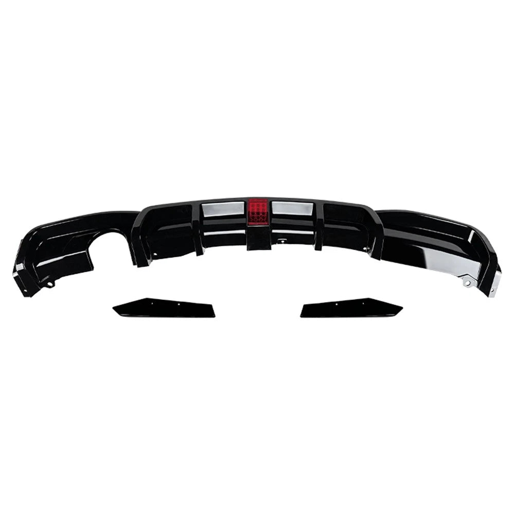 US Rear Bumper Protector Spoiler Lip For BMW 3 Series F31 F35 F30 M Sport 12-19