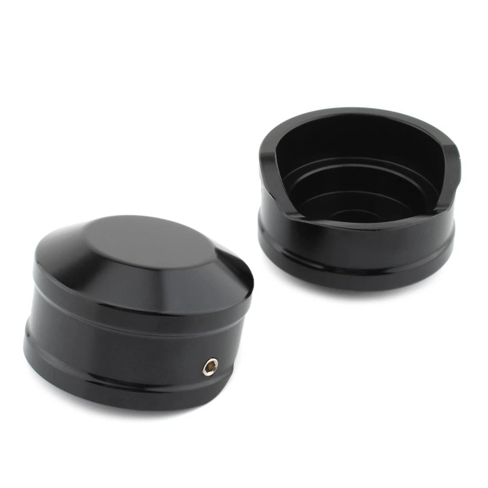 Black Upper Fork Stem Nut Cap For Harley Softail Breakout FXBR FXBRS 18-23 US