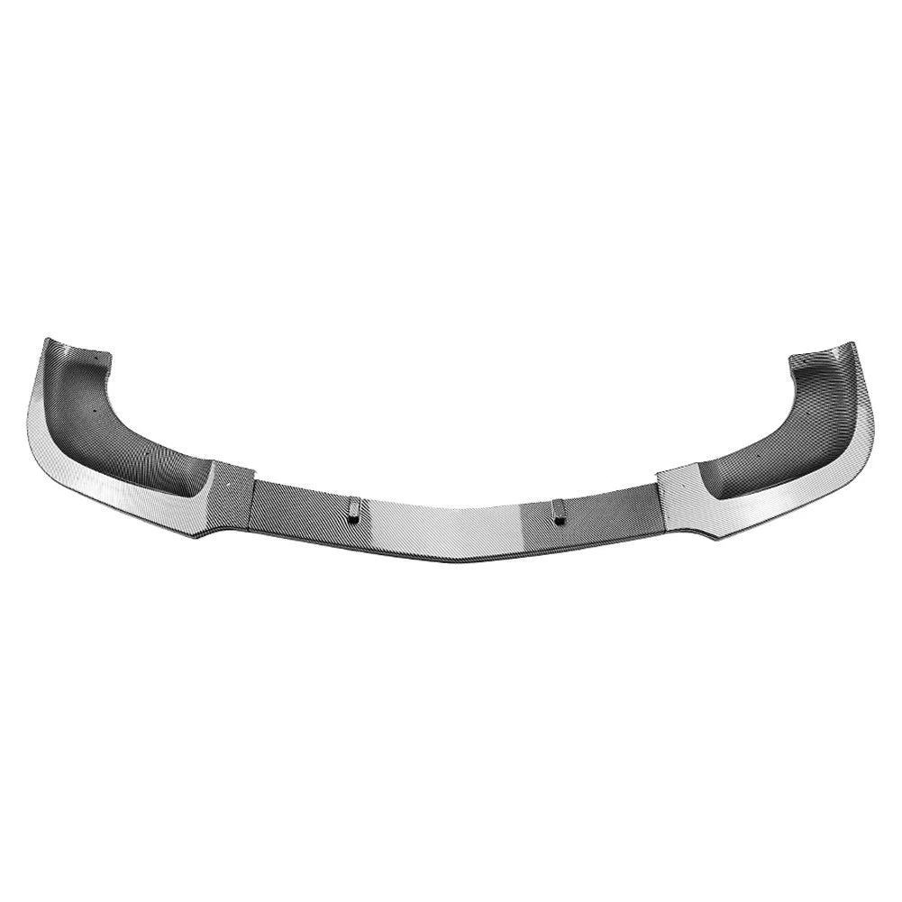 Carbon Look Front Bumper Lip Spoiler For Benz E Class Coupe C207 W207 2009-2012