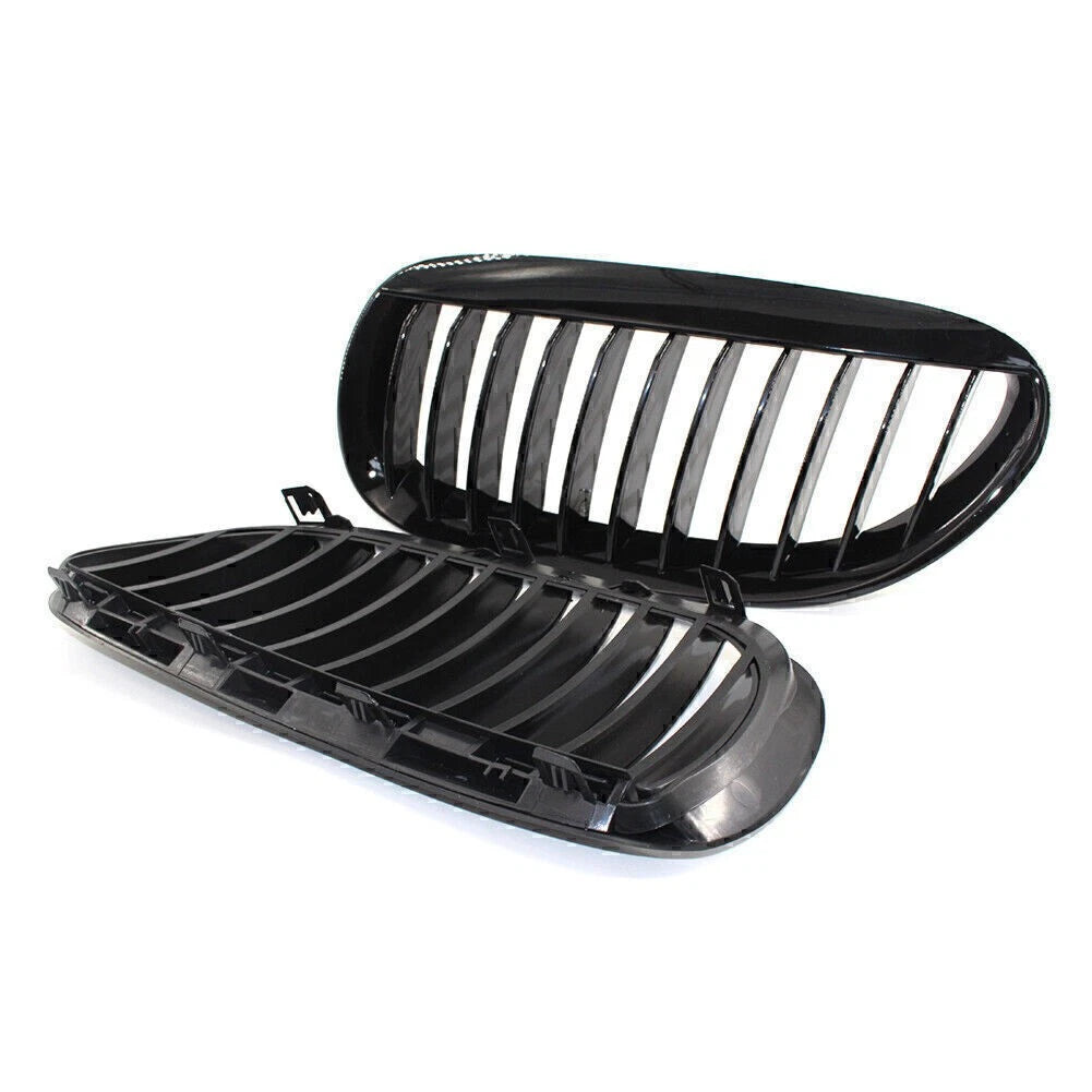 Front Bumper Upper Grill Mesh Grille For BMW E63 Coupe M6 E64 Cabrio M6 Black US