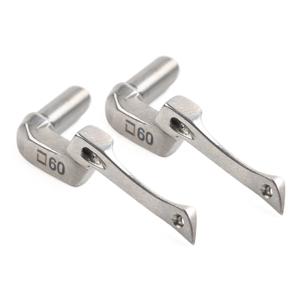 #121-76004 Upper Looper For JUKI MO-3600 MO-3700 MO-3900 MO-6700S Silver 2PCs