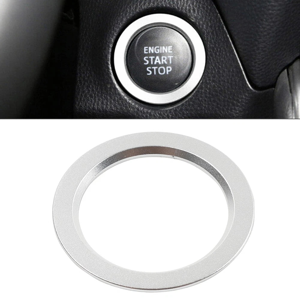 Engine Start Stop Button Trim Ring For Toyota Tacoma Yaris Camry Prius Corolla