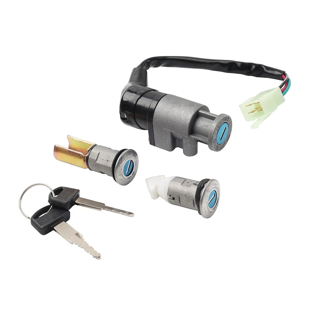 Ignition Switch Lock Set w/ 2Key 35010-GV4-901 for Honda Elite 80 CH80 1985-07