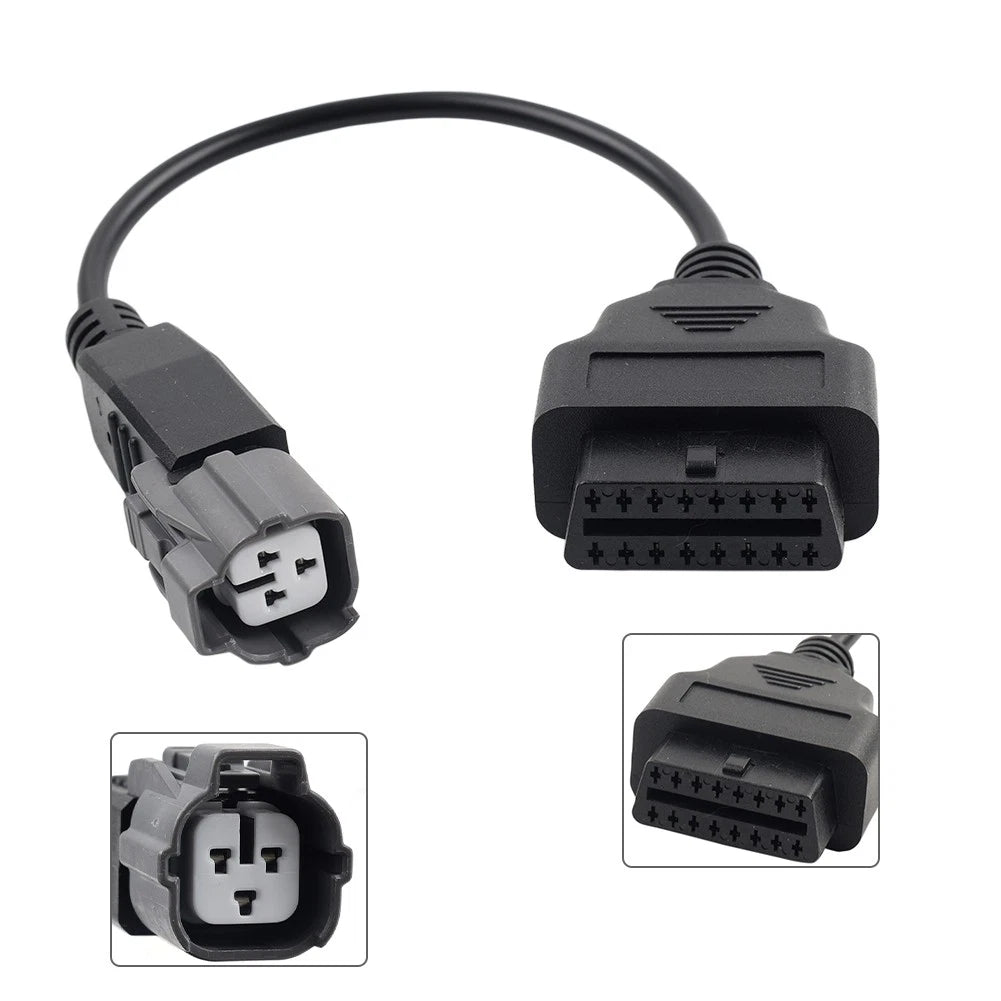 OBD2 Diagnostic Adapter Connector Cable for Yamaha Wave runner Jet boat 3Pin